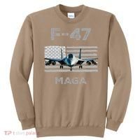 F 47 Fighter Aircraft Jet USA F-47 Fighter Jet Merch Sweatshirt thumb 0