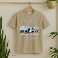 F 47 Fighter Aircraft Jet USA F-47 Fighter Jet Merch T-Shirt thumb 2