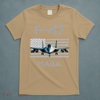 F 47 Fighter Aircraft Jet USA F-47 Fighter Jet Merch T-Shirt thumb 5