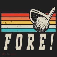 Fore 4th Golf Birthday Party Women's Sweatshirt thumb 2