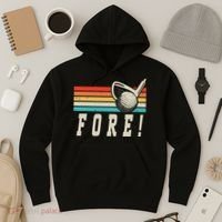 Fore 4th Golf Birthday Party Hoodie thumb 3