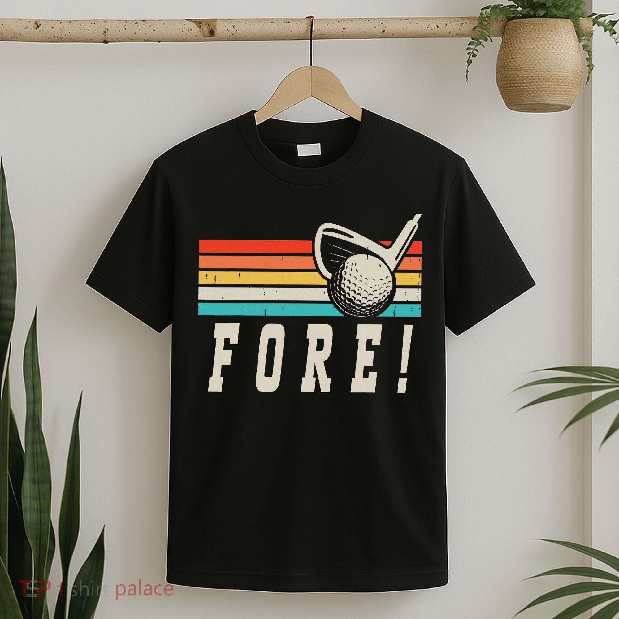 Fore 4th Golf Birthday Party T-Shirt