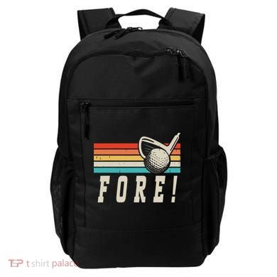 Fore 4th Golf Birthday Party Backpack
