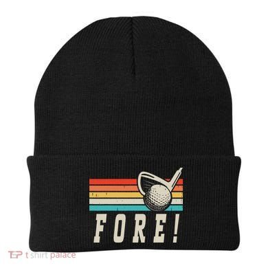 Fore 4th Golf Birthday Party Beanie