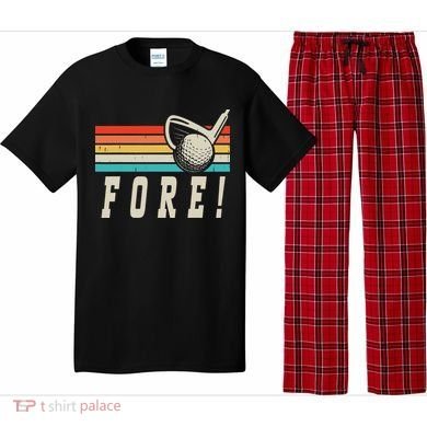 Fore 4th Golf Birthday Party Pajama Set