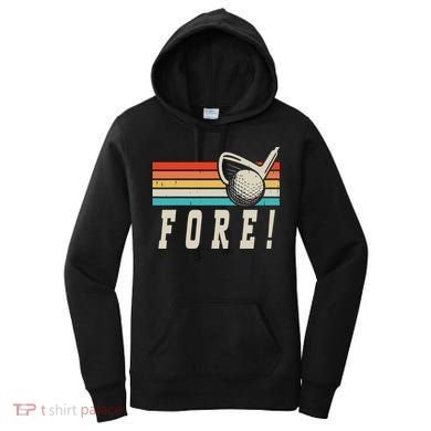 Fore 4th Golf Birthday Party Women's Hoodie