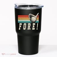 Fore 4th Golf Birthday Party Tumbler thumb 0