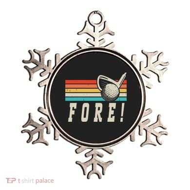 Fore 4th Golf Birthday Party Ornament