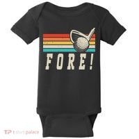 Fore 4th Golf Birthday Party Baby Bodysuit thumb 0