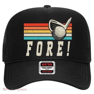 Fore 4th Golf Birthday Party Hat