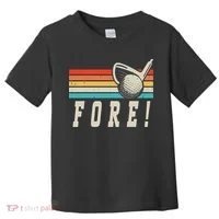 Fore 4th Golf Birthday Party Toddler T-Shirt thumb 0