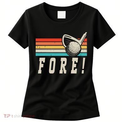 Fore 4th Golf Birthday Party Women's T-Shirt