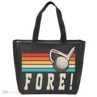 Fore 4th Golf Birthday Party Tote Bag thumb 0