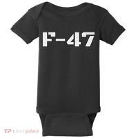 F 47 Next Generation Fighter Jet Aviation Airshow Baby Bodysuit thumb 0