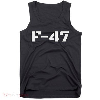 F 47 Next Generation Fighter Jet Aviation Airshow Tank Top
