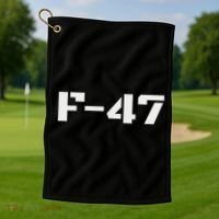 F 47 Next Generation Fighter Jet Aviation Airshow Golf Towel thumb 1