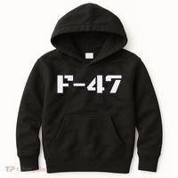 F 47 Next Generation Fighter Jet Aviation Airshow Kids Hoodie thumb 0