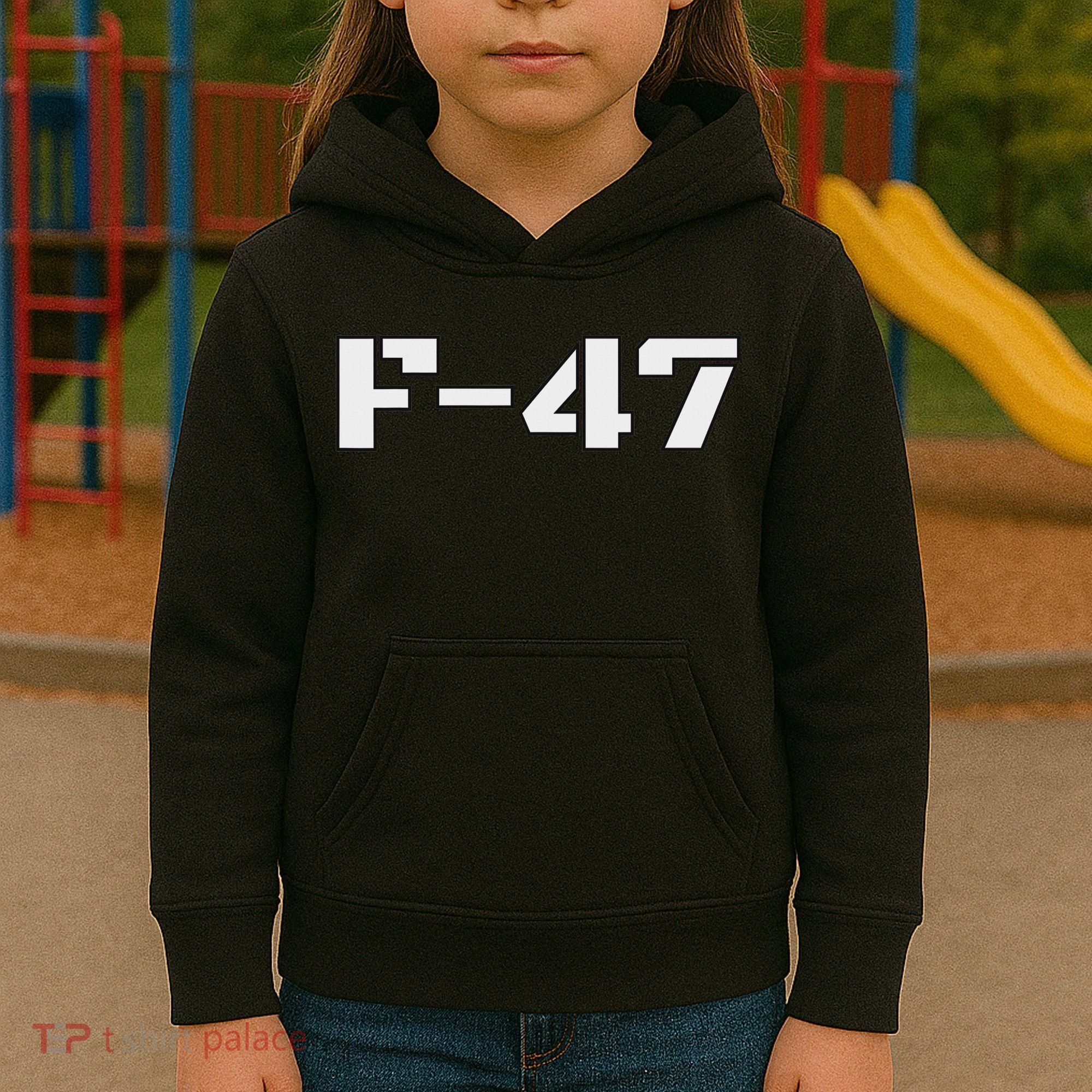 F 47 Next Generation Fighter Jet Aviation Airshow Kids Hoodie