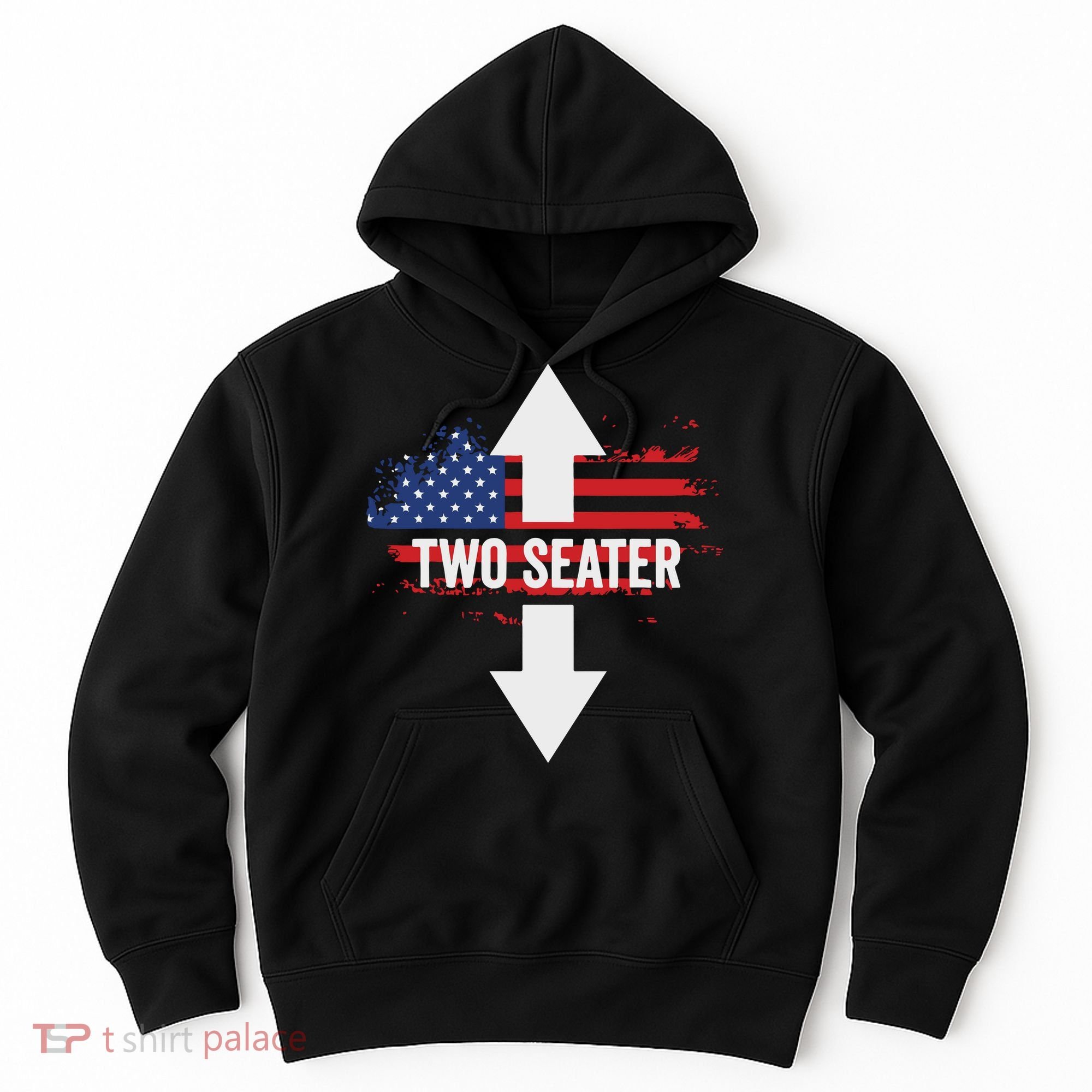 Funny 4th Of July Dirty Two Seater Hoodie