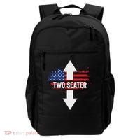 Funny 4th Of July Dirty Two Seater Backpack thumb 0