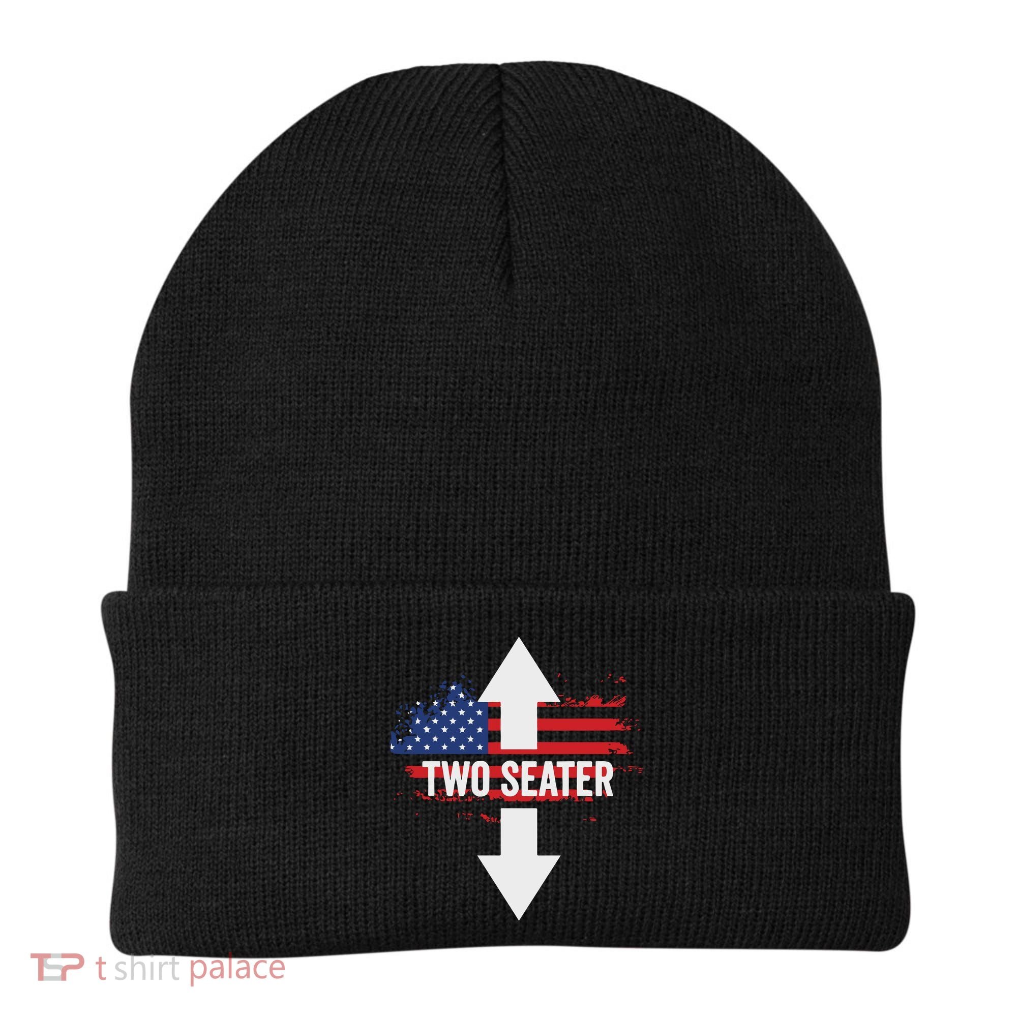 Funny 4th Of July Dirty Two Seater Beanie