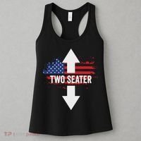 Funny 4th Of July Dirty Two Seater Women's Tank Top thumb 3