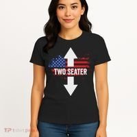 Funny 4th Of July Dirty Two Seater Women's T-Shirt thumb 4