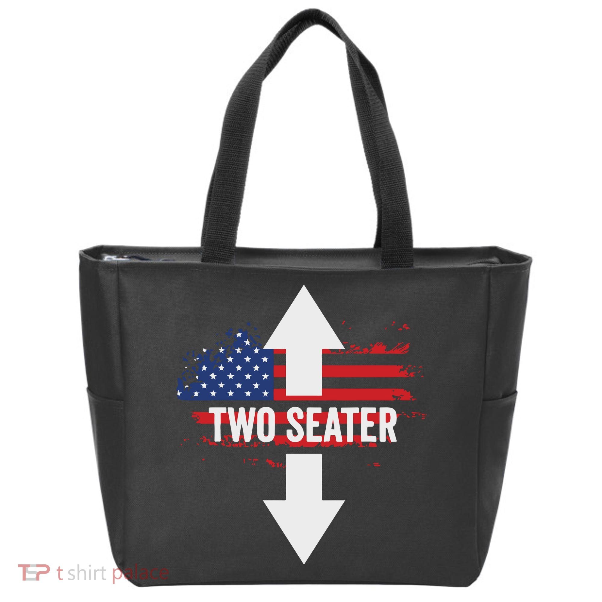 Funny 4th Of July Dirty Two Seater Tote Bag