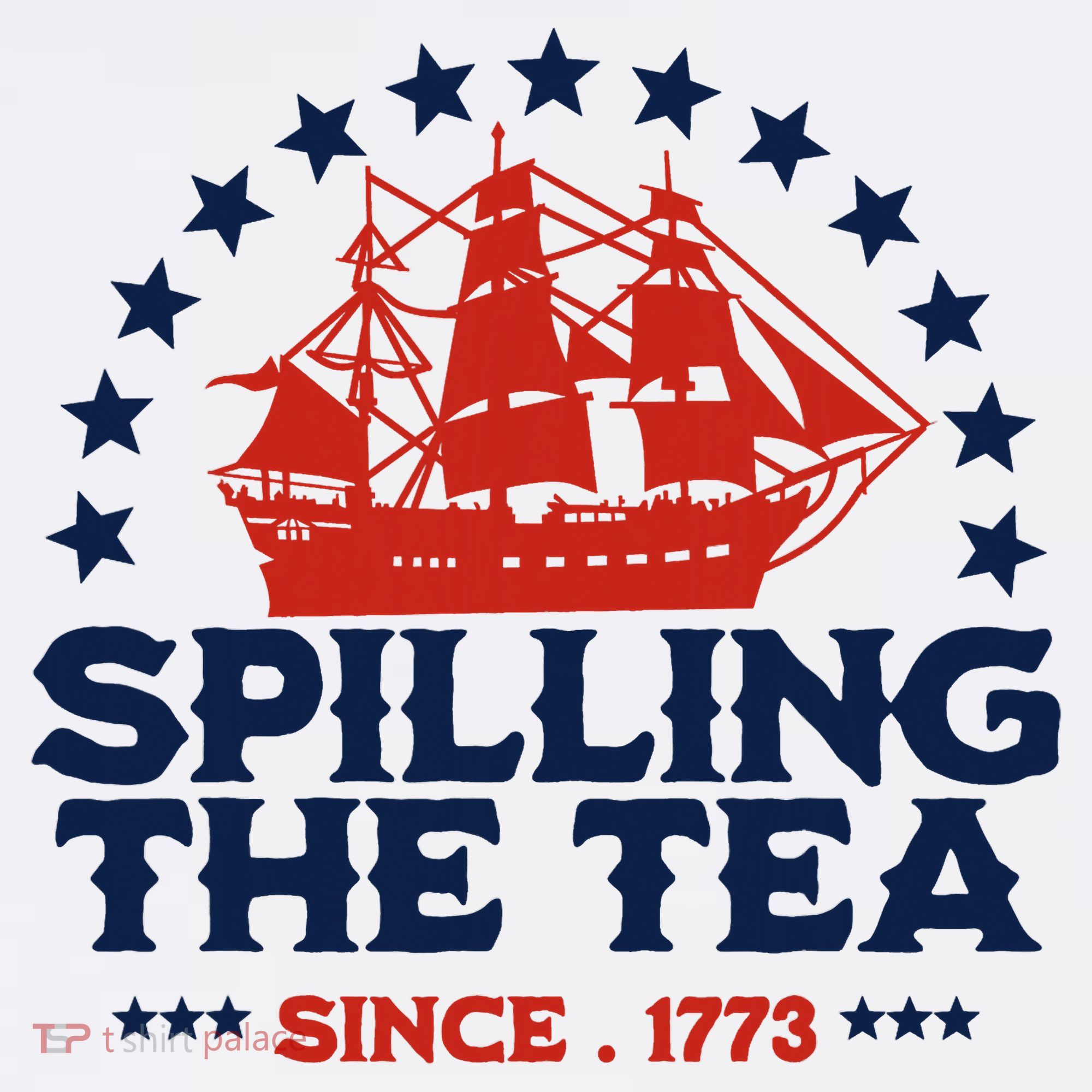 Funny 4th Of July Spilling The Tea Since 1773 Fourth Of July Women's Tank Top