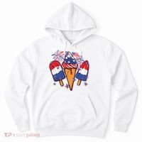 Funny 4th Of July Patriotic Popsicle Hoodie thumb 0