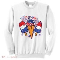 Funny 4th Of July Patriotic Popsicle Sweatshirt thumb 0