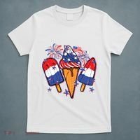 Funny 4th Of July Patriotic Popsicle T-Shirt thumb 5