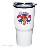 Funny 4th Of July Patriotic Popsicle Tumbler thumb 0