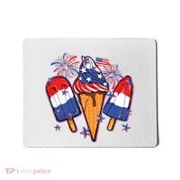Funny 4th Of July Patriotic Popsicle Mousepad thumb 0