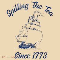 Fun 4th Of July Spilling The Tea Since 1773 History Teacher Tote Bag thumb 4