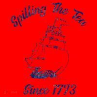Fun 4th Of July Spilling The Tea Since 1773 History Teacher Santa Hat thumb 1