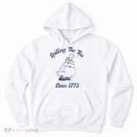 Fun 4th Of July Spilling The Tea Since 1773 History Teacher Hoodie thumb 0