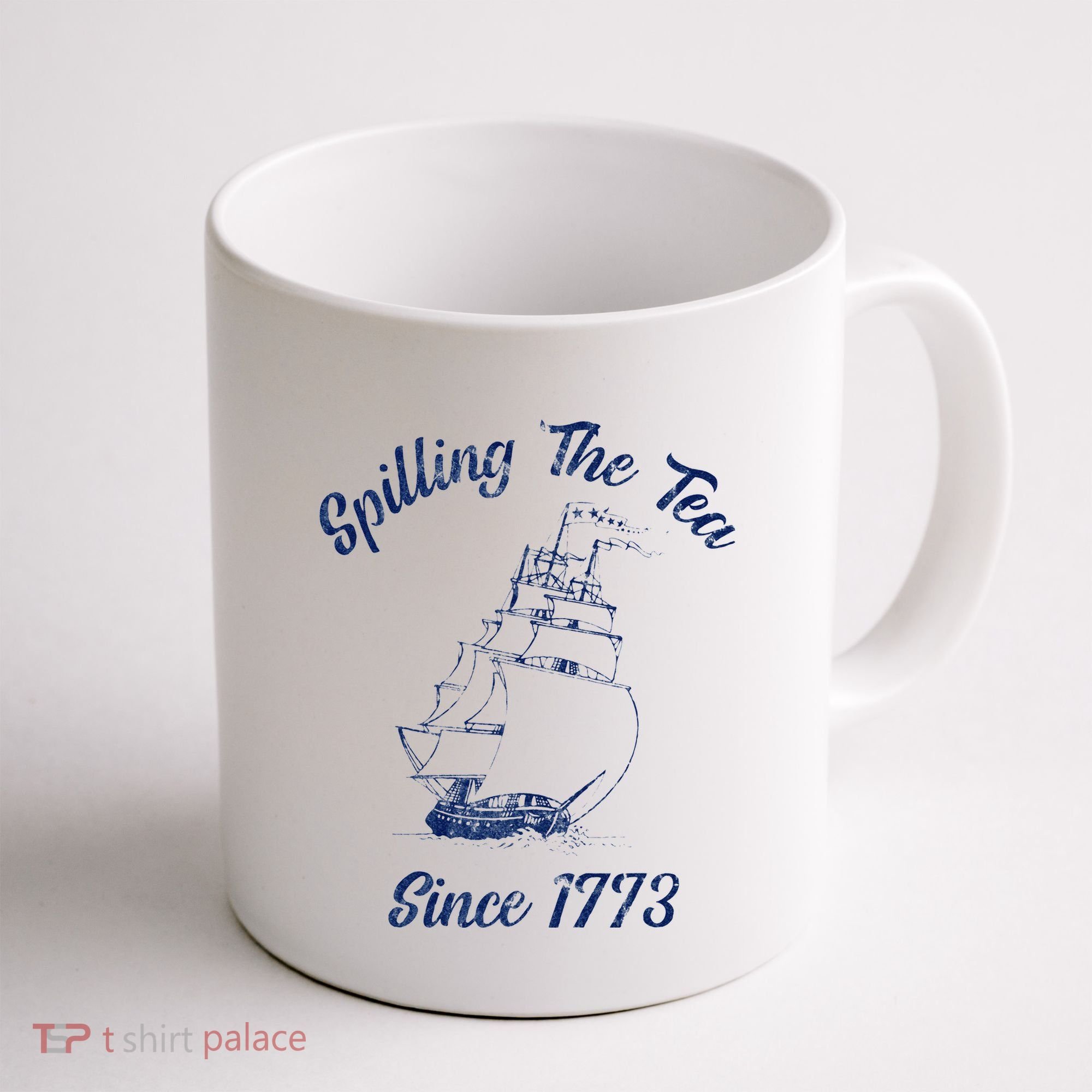 Fun 4th Of July Spilling The Tea Since 1773 History Teacher Coffee Mug
