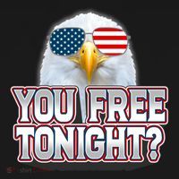 Fourth 4th Of July Bald Eagle You Free Tonight Funny Gift Women's Hoodie thumb 2