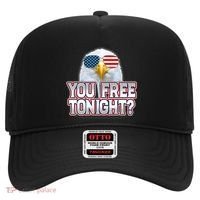 Fourth 4th Of July Bald Eagle You Free Tonight Funny Gift Hat thumb 0