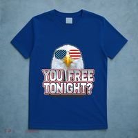 Fourth 4th Of July Bald Eagle You Free Tonight Funny Gift T-Shirt thumb 5