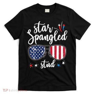 funny 4th of july star spangled student T-Shirt