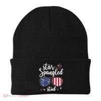 funny 4th of july star spangled student Beanie thumb 0