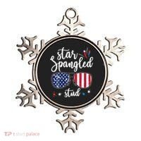 funny 4th of july star spangled student Ornament thumb 0