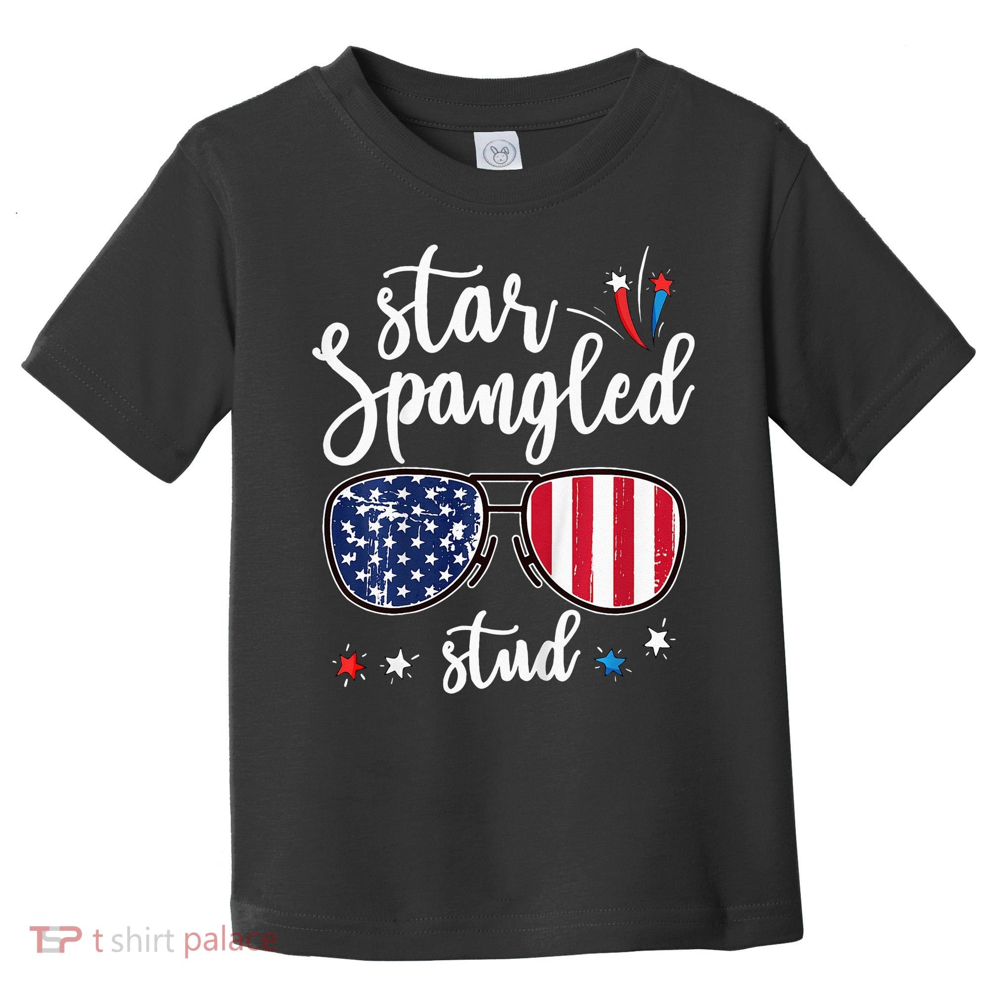 funny 4th of july star spangled student Toddler T-Shirt