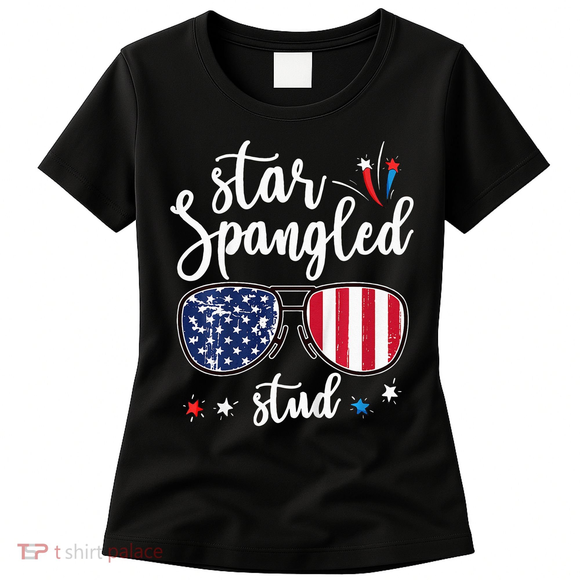 funny 4th of july star spangled student Women's T-Shirt