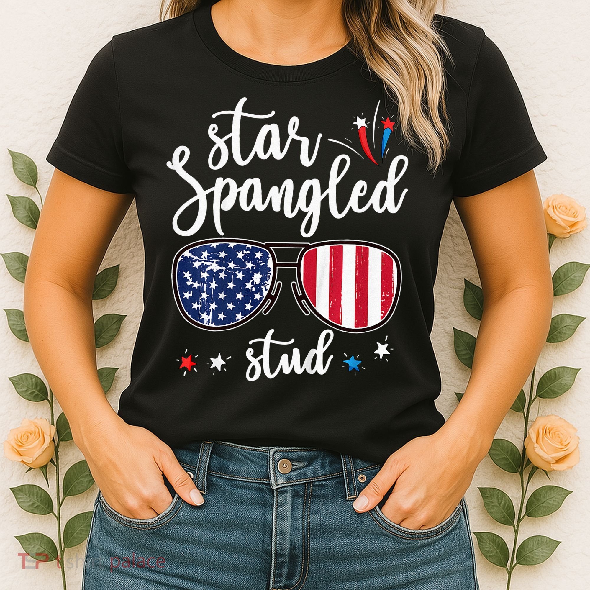 funny 4th of july star spangled student Women's T-Shirt
