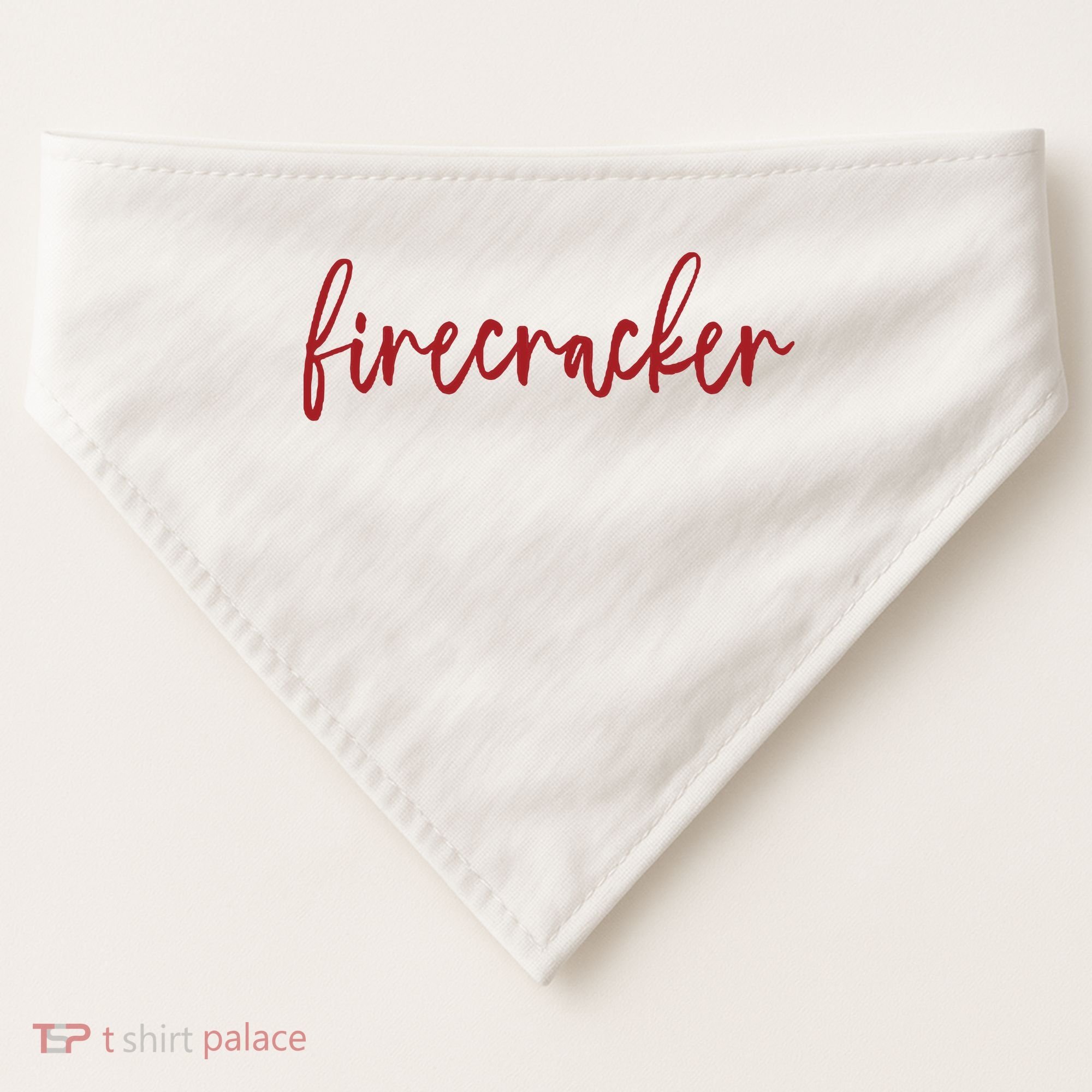 Firecracker 4th Of July USA-Made Doggie Bandana