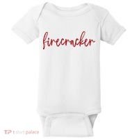 Firecracker 4th Of July Baby Bodysuit thumb 0