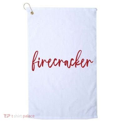 Firecracker 4th Of July Golf Towel